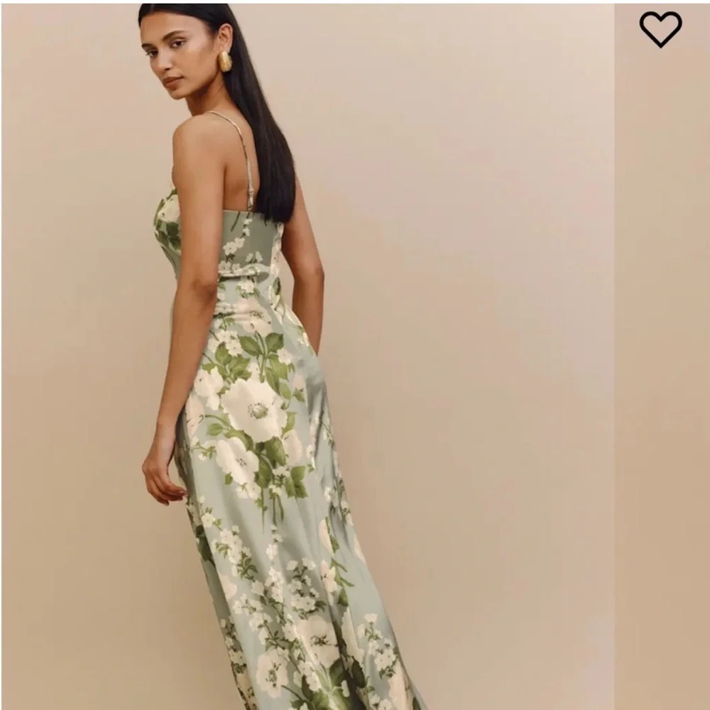 Reformation Selah Silk Dress - Picture 2 of 6